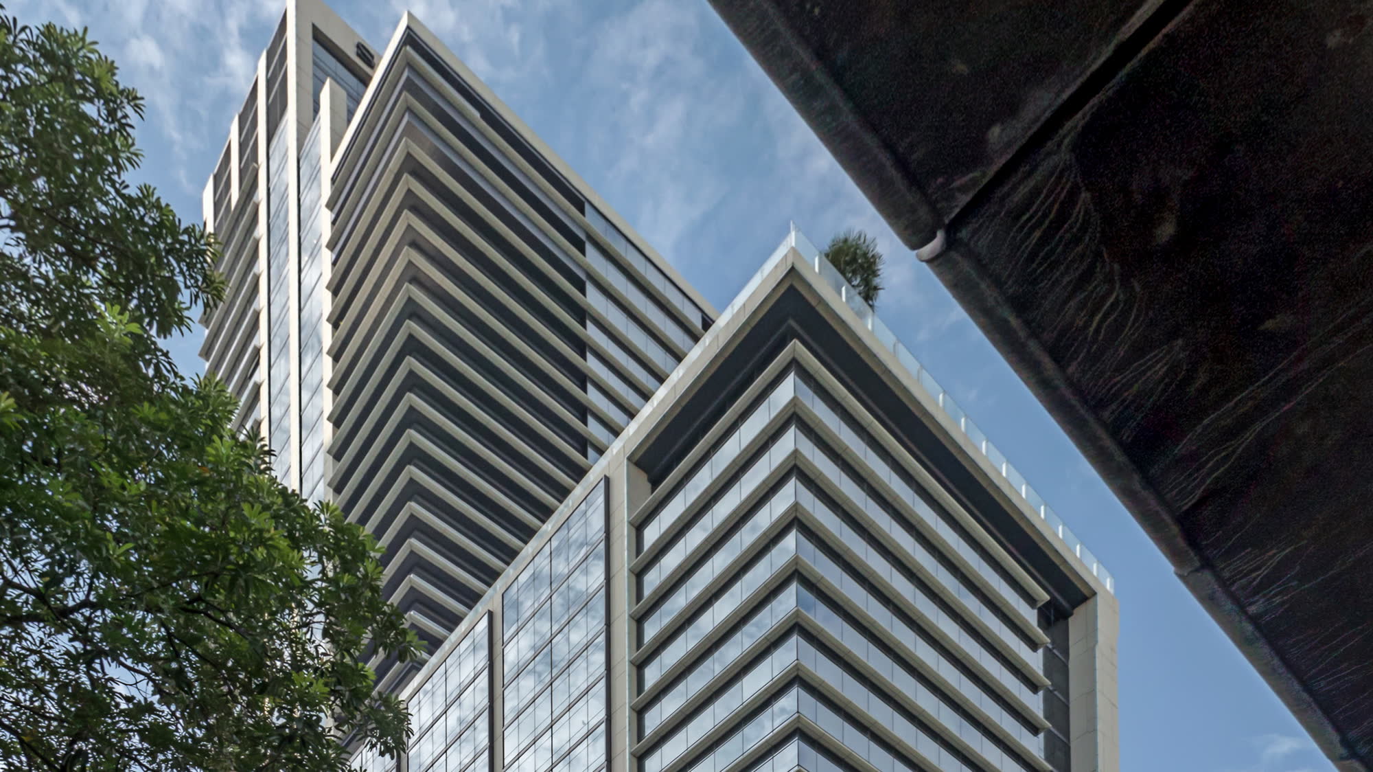 The St. Regis Bangkok — curtain wall and spider-fitting cladding